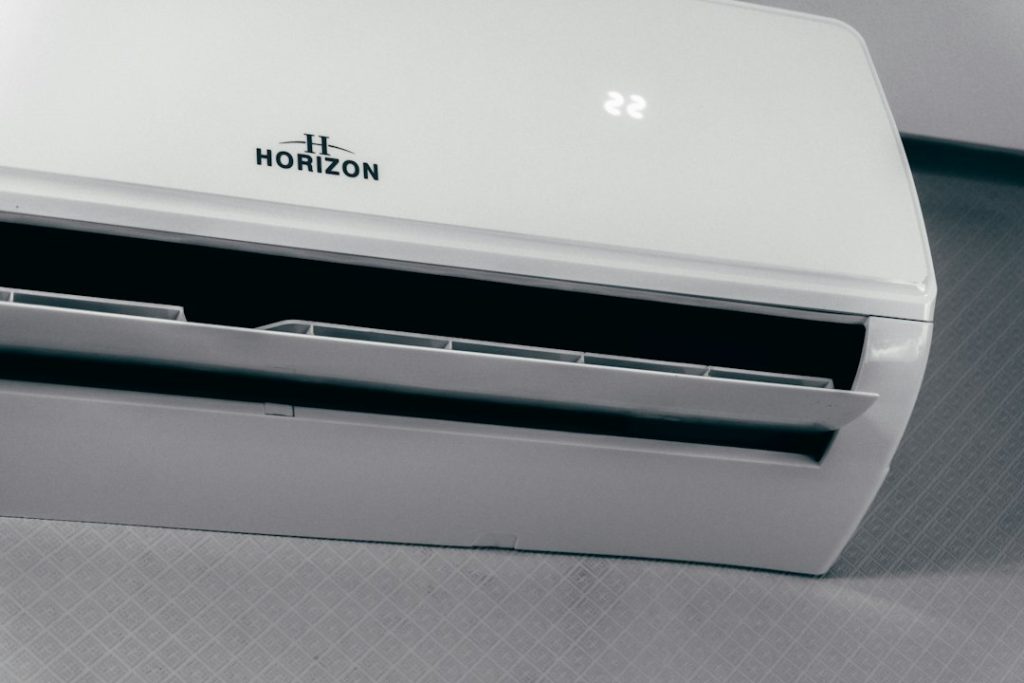 Wall-mounted split AC unit